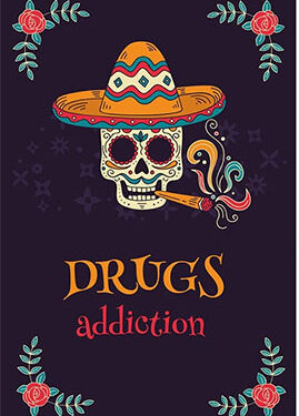 Anti Drugs Addiction Coloring Book