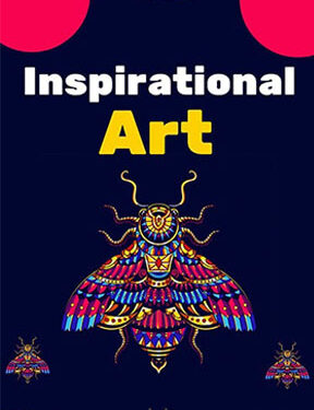 Inspirational Artwork Coloring Book