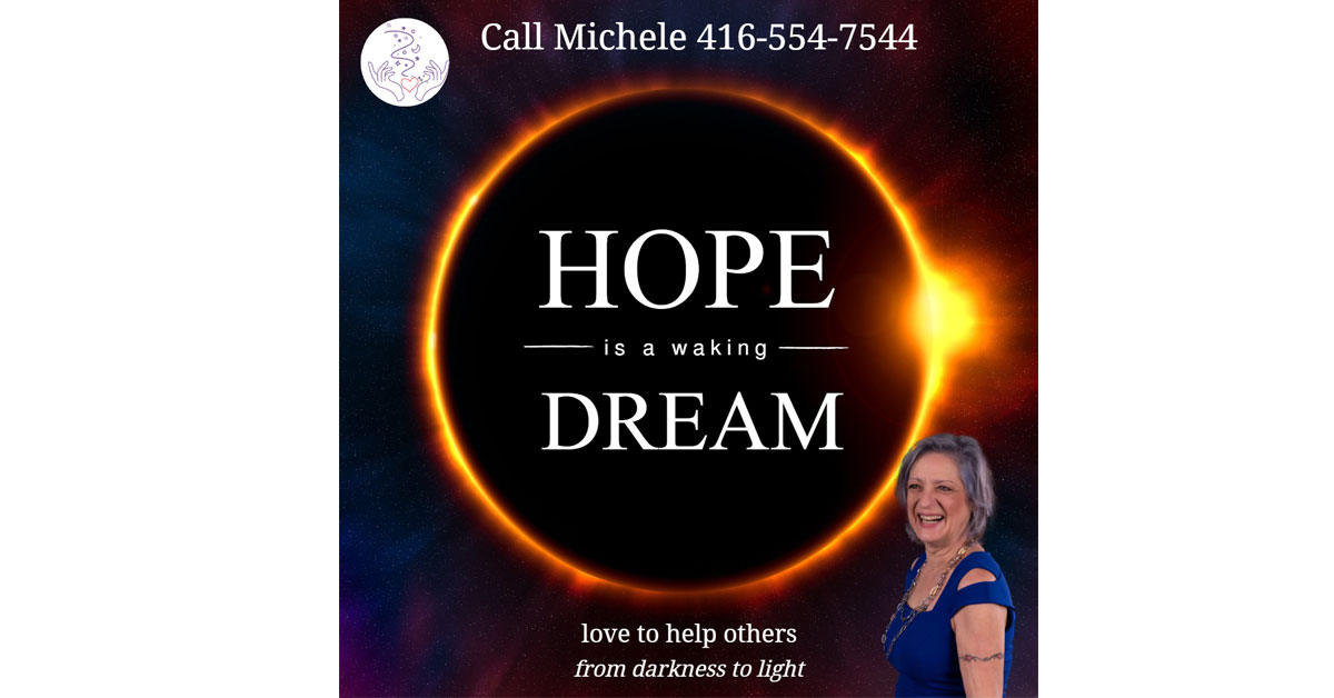 Hope is a Waking Dream - Love to Help Others, Owen Sound ON